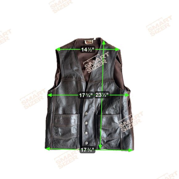 Vintage Harley-Davidson AMF Leather Vest Men’s M - Picture 15 of 15
